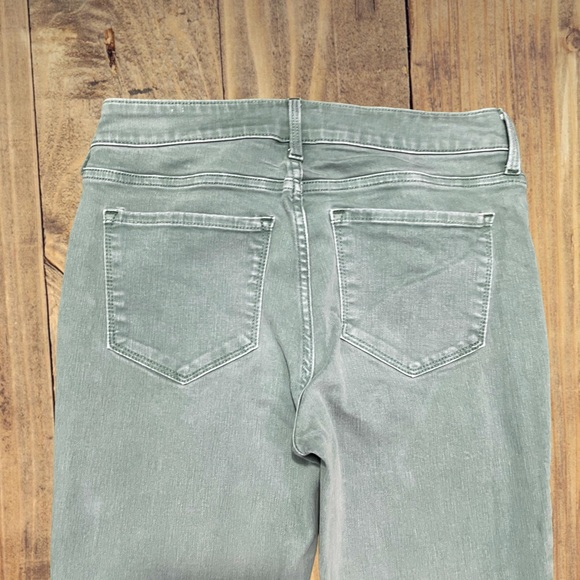 SOLD- Old Navy Jeans Womens Size 4 Rockstar Super Skinny Mid Rise Green Weather - Picture 7 of 8